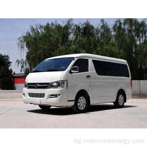 Нов енергиен луксозен EV китайски автобус Бърза електрическа кола Jiulong EA4 с 12 седалки